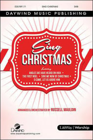 Sing Christmas SATB choral sheet music cover